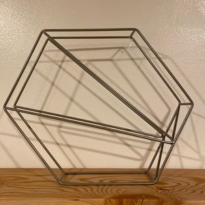 Metal magazine holder